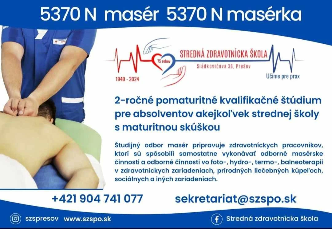 Študijný odbor masér