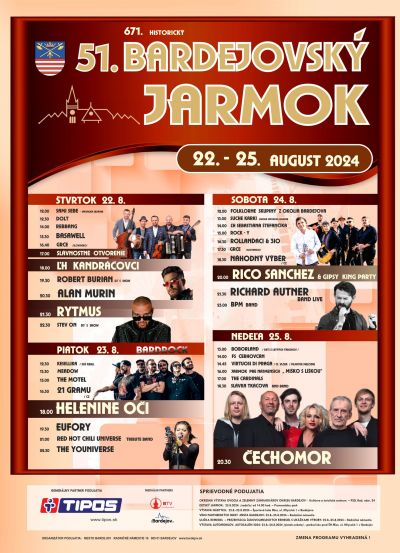 BARDEJOVSKÝ JARMOK 2024